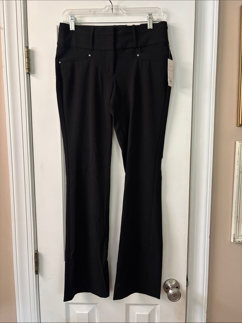 Candie's Black Stretch Bootcut Pants